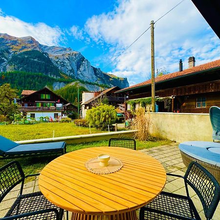 Cute & Cozy Oasis, Private Afternoon Sun Terrace Appartement Kandersteg Buitenkant foto