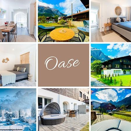 Cute & Cozy Oasis, Private Afternoon Sun Terrace Appartement Kandersteg Buitenkant foto
