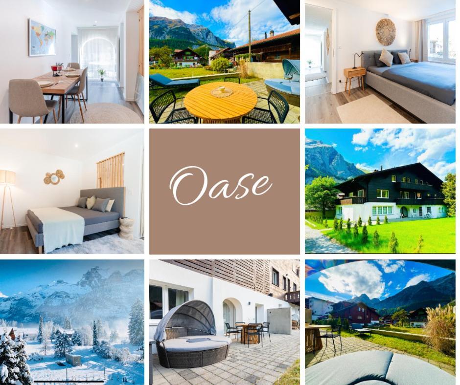 Cute & Cozy Oasis, Private Afternoon Sun Terrace Appartement Kandersteg Buitenkant foto